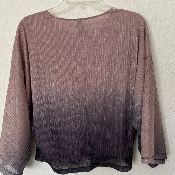 Anthropologie Serena Ombre Top Pink S - Picture 7 of 11